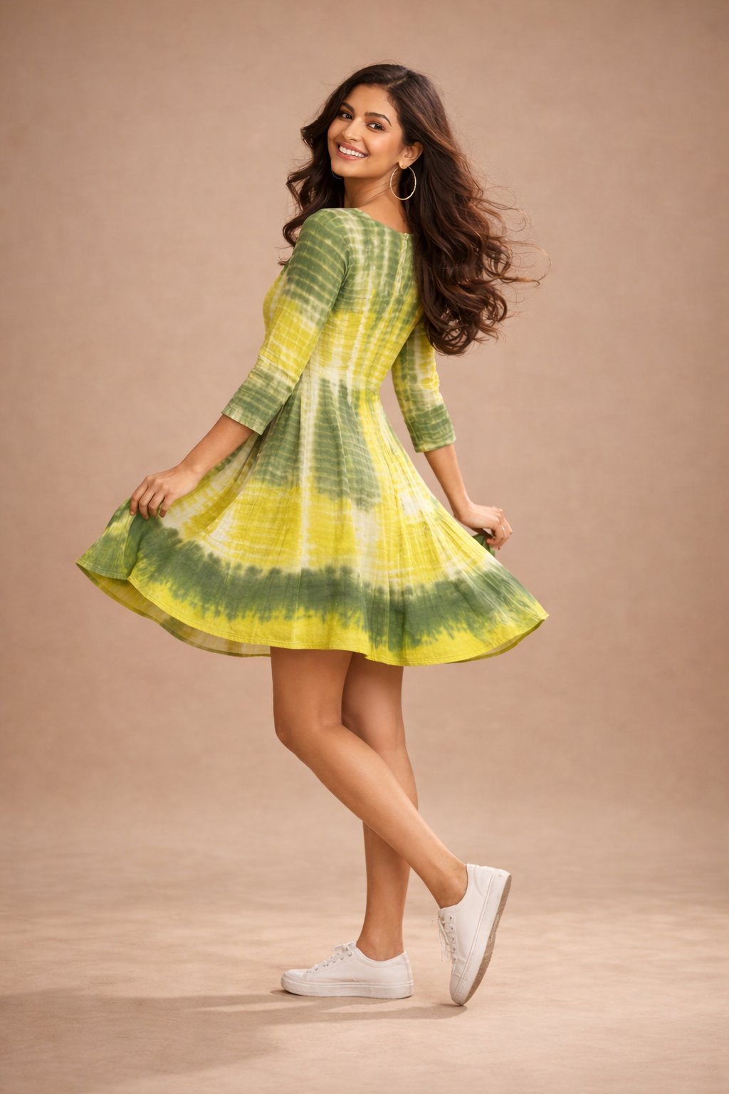 Lime Ombre Dress