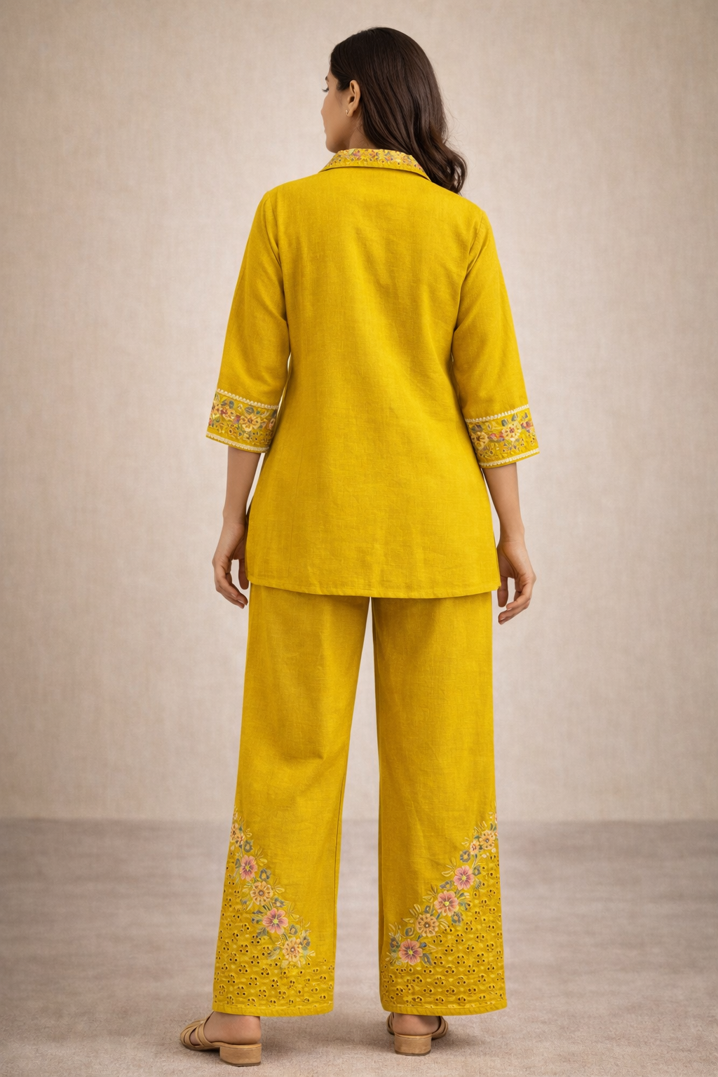 Sunshine Premium Chinon Co-ord Set