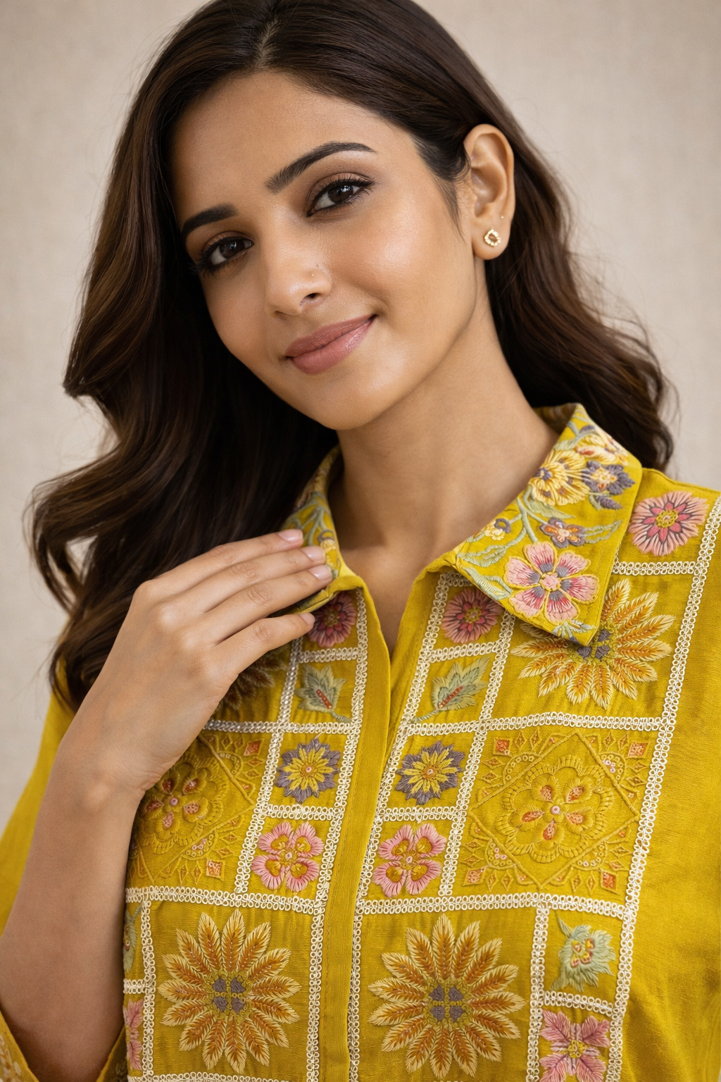 Sunshine Premium Chinon Co-ord Set