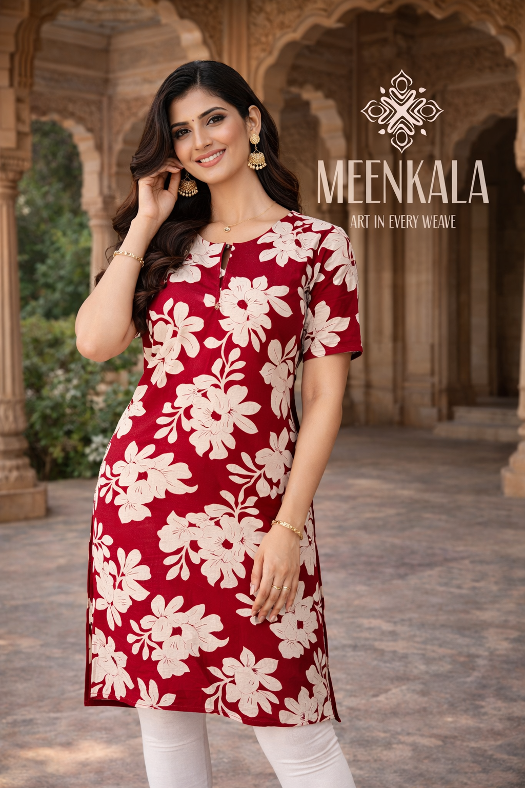 Ruby Bloom Kurti