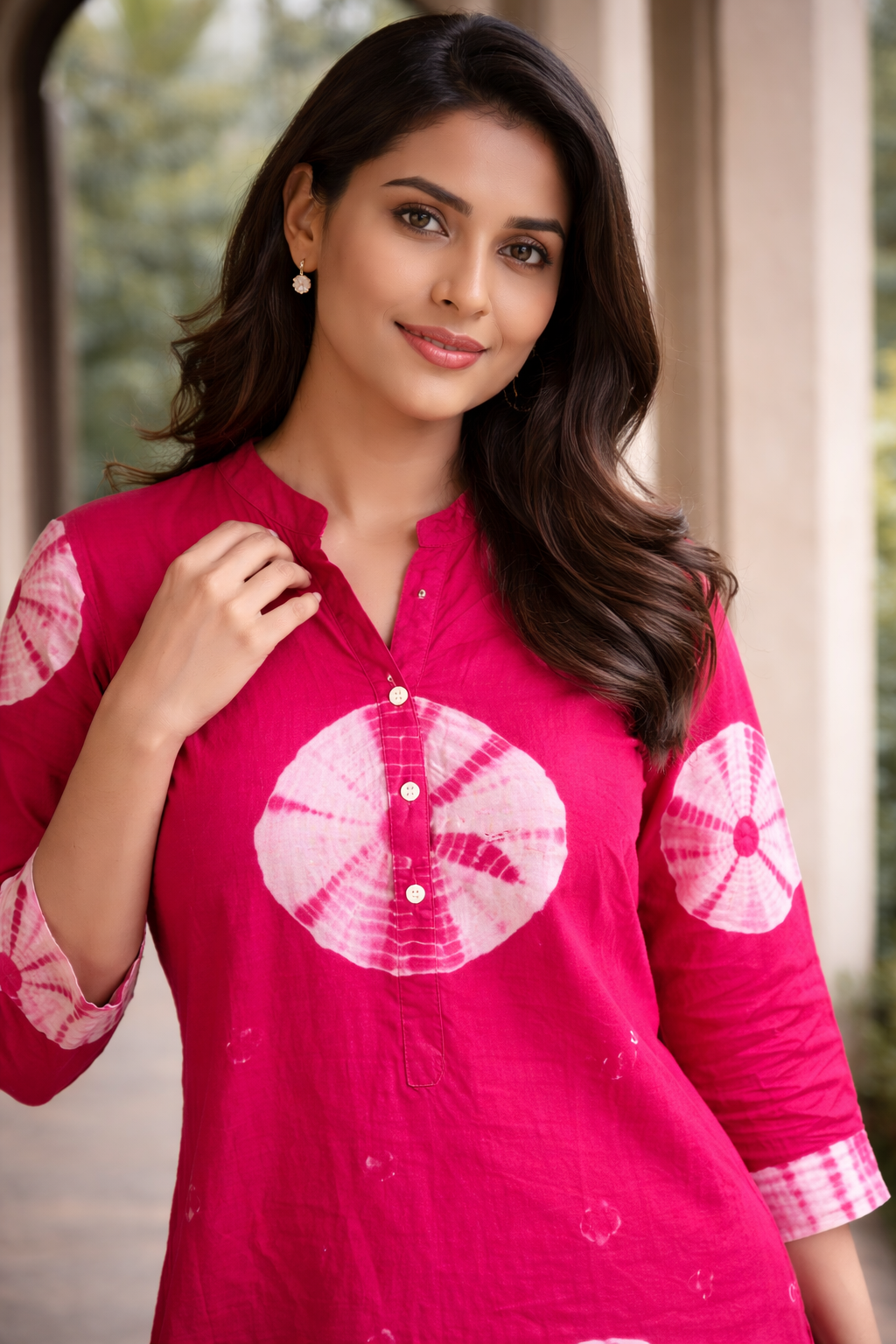 Rani Bandhani Premium Co-Ord Set