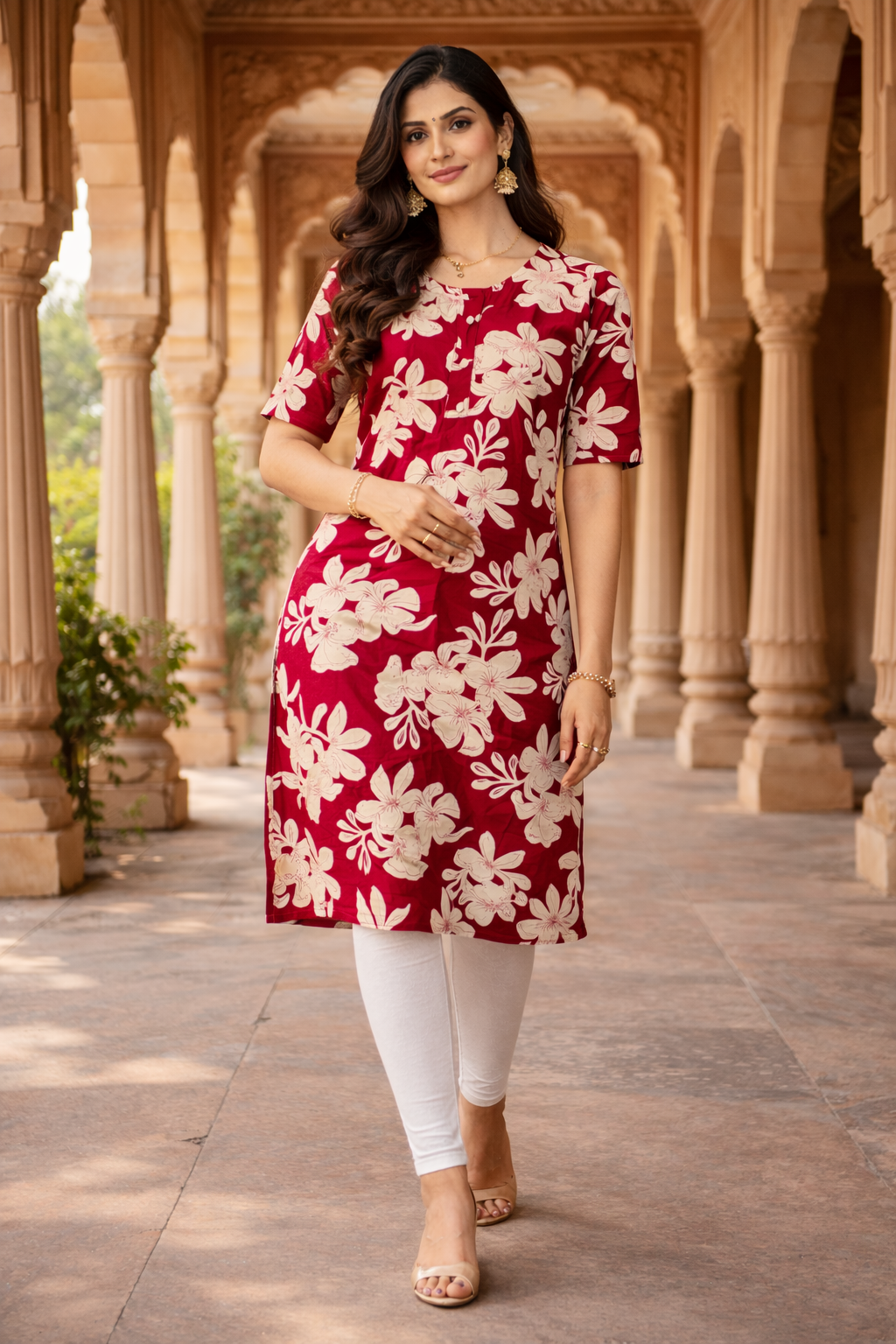 Ruby Bloom Kurti