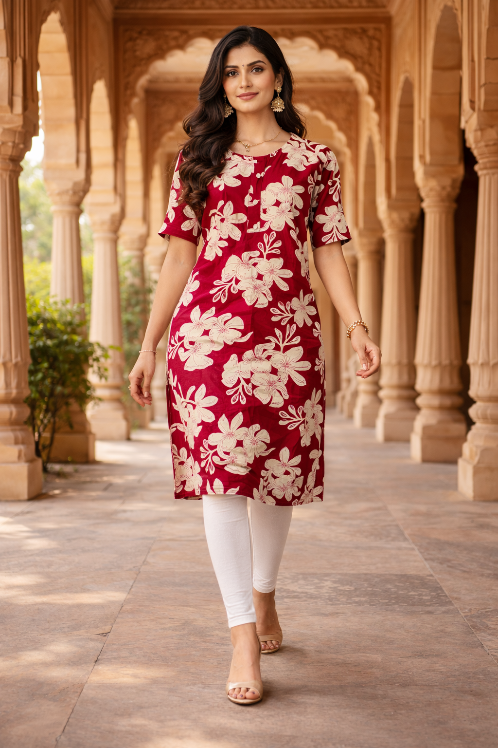 Ruby Bloom Kurti