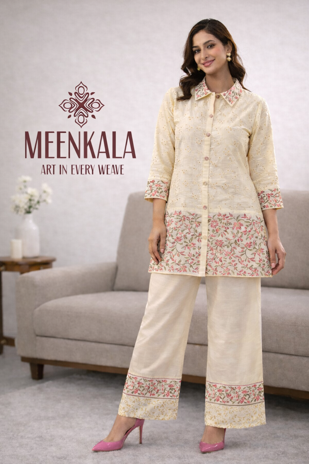 Pearl Mist Chinnon Co-Ord