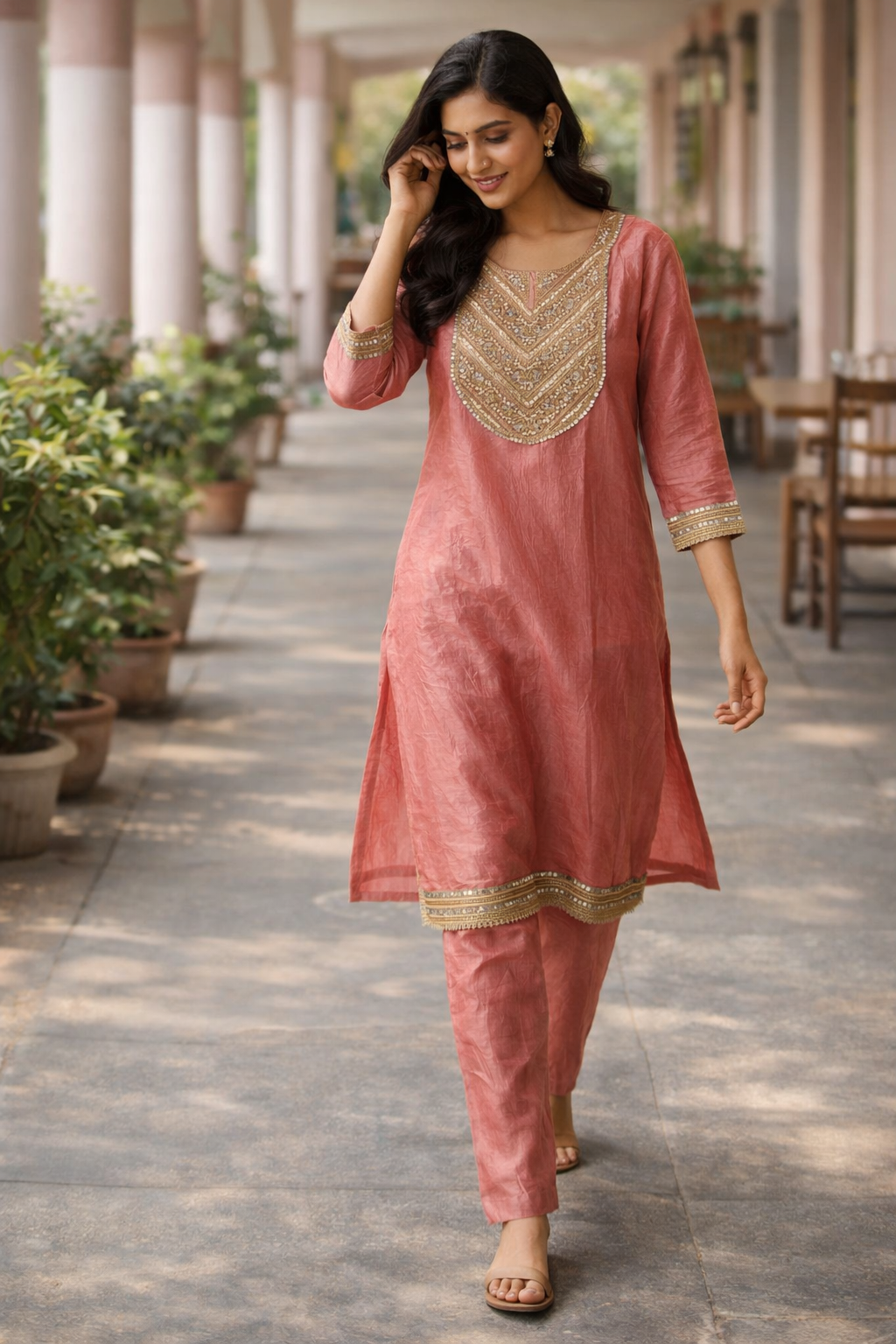 Noor Rose Co-ord set