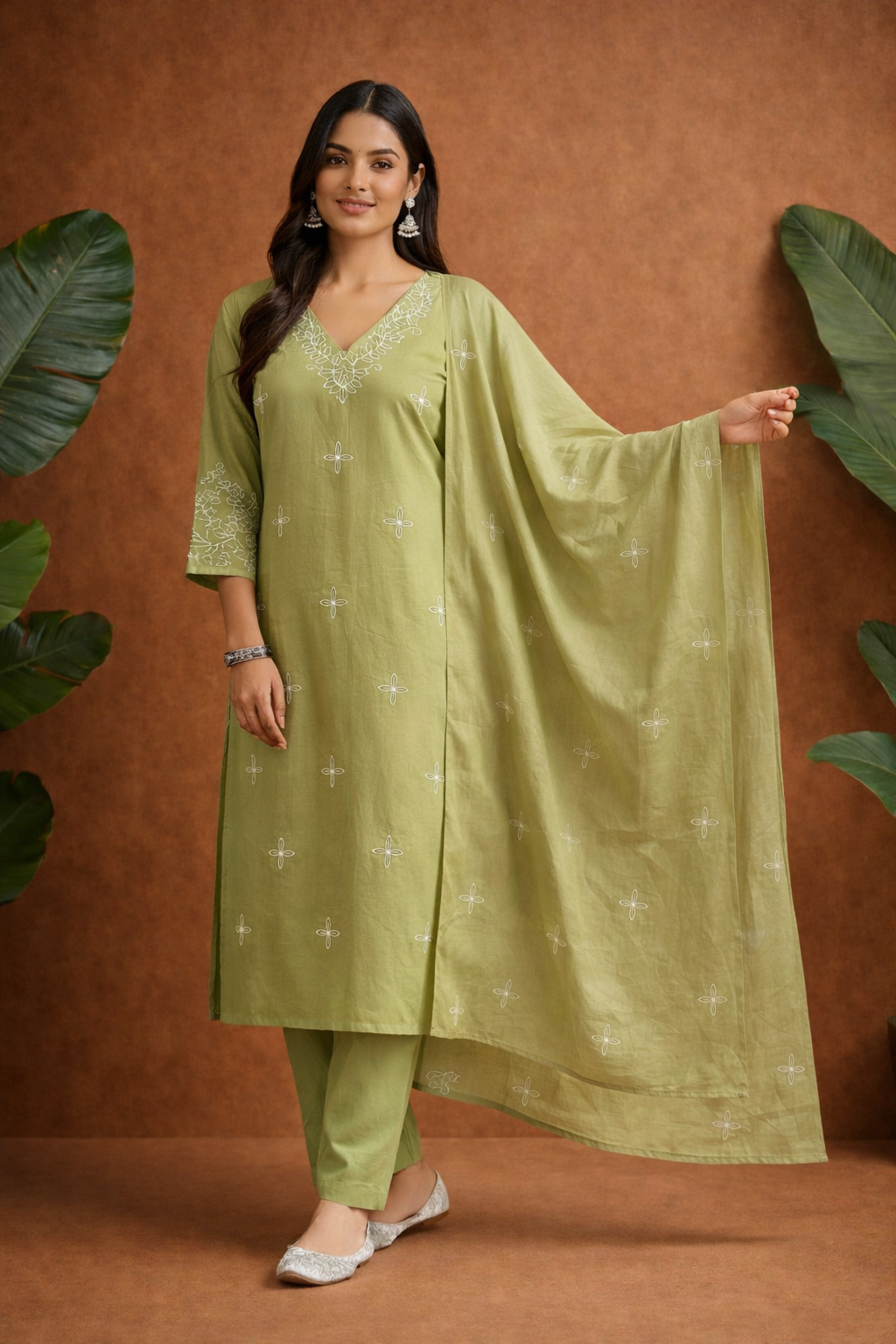 Pista Ira Grace Kurti Set