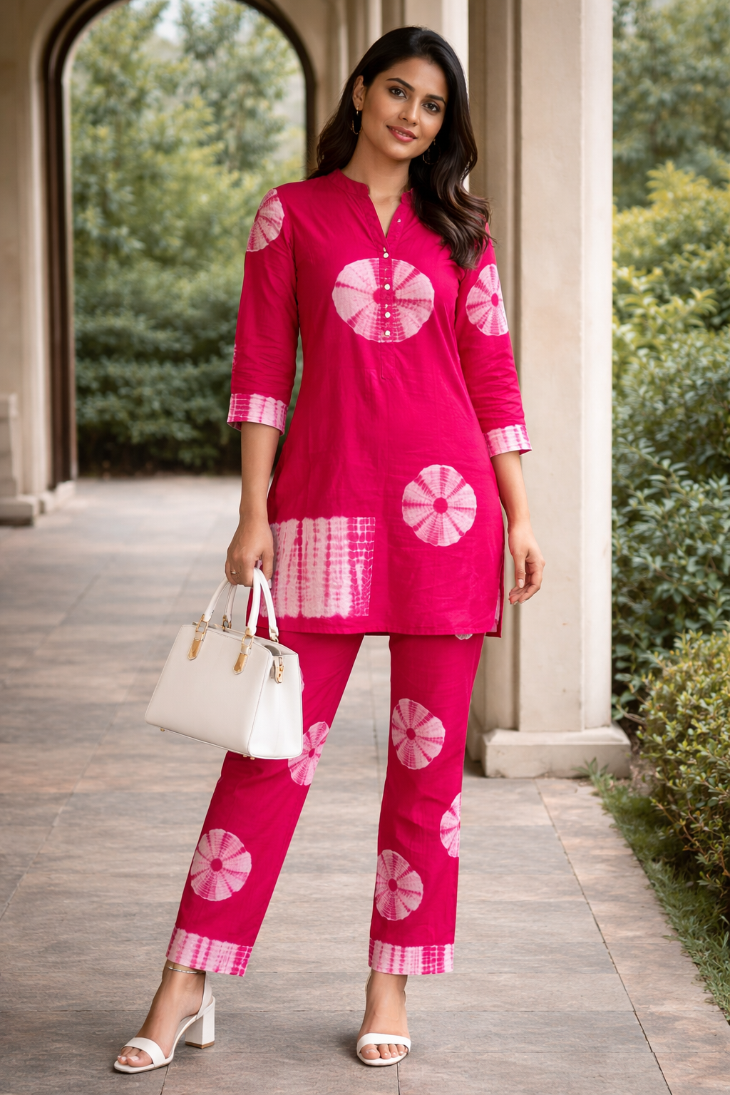 Rani Bandhani Premium Co-Ord Set