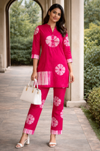 Rani Bandhani Premium Co-Ord Set