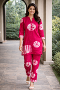 Rani Bandhani Premium Co-Ord Set